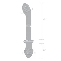 Gläs Glas Double Play Dual-Ended Dildo 10 Gläs Glas Double Play Dual-Ended Dildo -Aanbiedingen Masturbators Winkel glas double play dual ended dildo 2