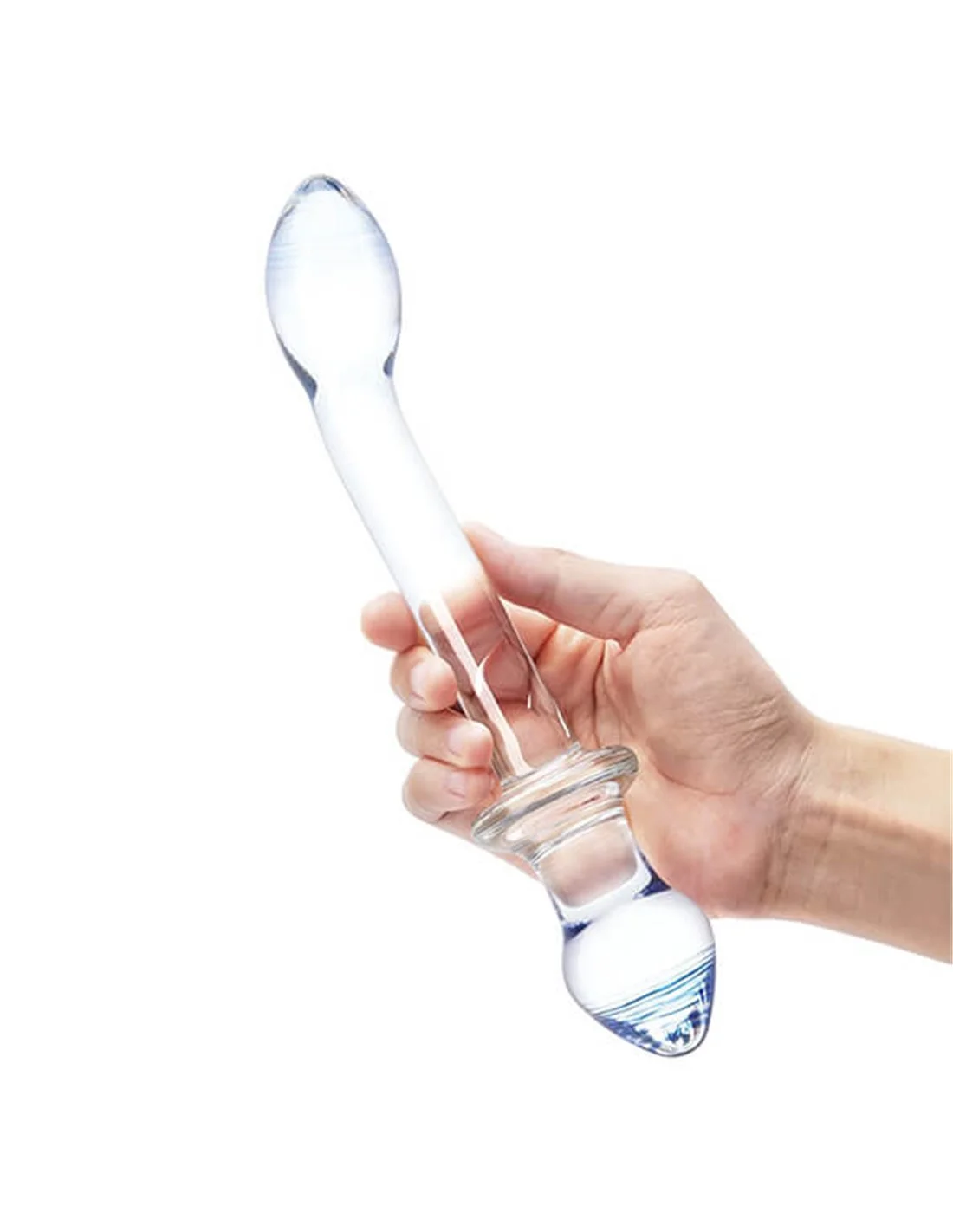 Gläs Glas Double Play Dual-Ended Dildo 4 Gläs Glas Double Play Dual-Ended Dildo - Afbeelding 4
