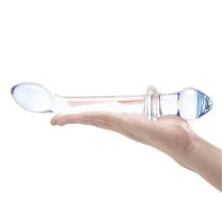 Gläs Glas Double Play Dual-Ended Dildo 12 Gläs Glas Double Play Dual-Ended Dildo -Aanbiedingen Masturbators Winkel glas double play dual ended dildo 4