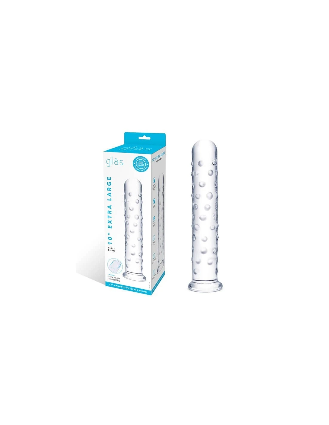 Gläs Glas Extra Large Glass Dildo 7 Gläs Glas Extra Large Glass Dildo - Afbeelding 7
