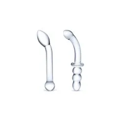 Gläs Glas G-spot Glass Dildo Set