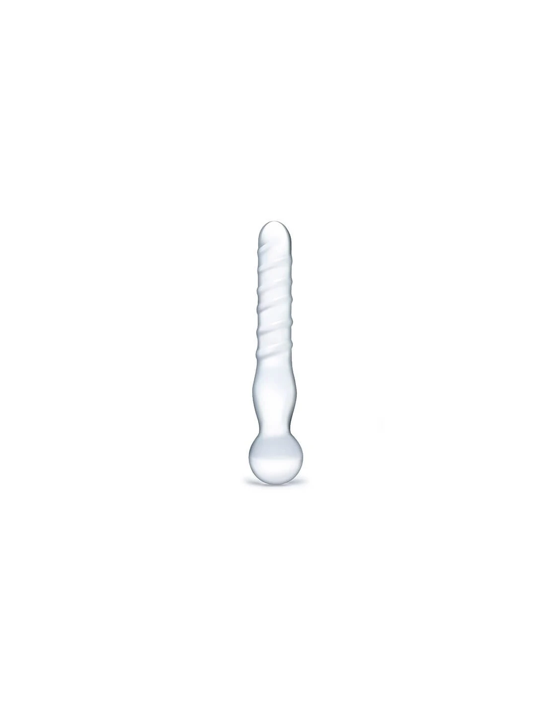 Gläs Glas Joystick Clear Glass Dildo 1 Gläs Glas Joystick Clear Glass Dildo