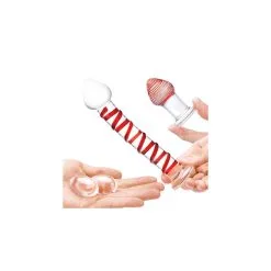 Gläs Glas Mr. Swirly 4 Pc Set With Glass Kegel Balls & Butt Plug 10 Gläs Glas Mr. Swirly 4 Pc Set With Glass Kegel Balls & Butt Plug -Aanbiedingen Masturbators Winkel glas mr swirly 4 pc set with glass kegel balls butt plug 2