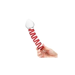 Gläs Glas Mr. Swirly Dildo 20.3 Cm 10 Gläs Glas Mr. Swirly Dildo 20.3 Cm -Aanbiedingen Masturbators Winkel glas mr swirly dildo 203 cm 2