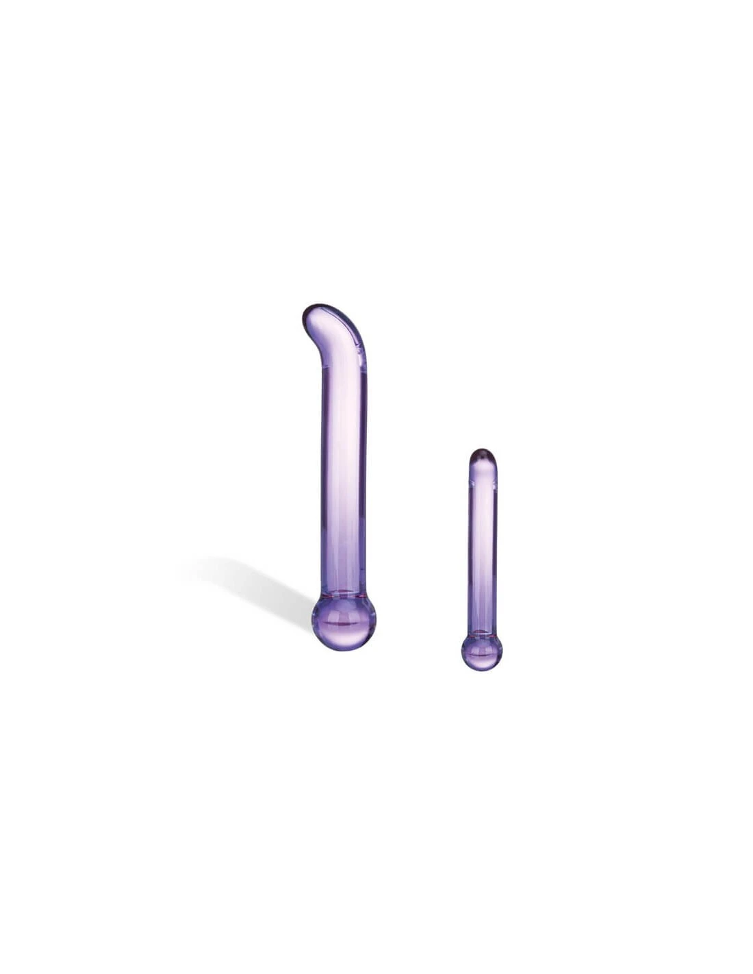 Gläs Glas Purple Glazen G-spot Tickler 1 Gläs Glas Purple Glazen G-spot Tickler