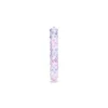 Gläs Glas Purple Rose Nubby Dildo
