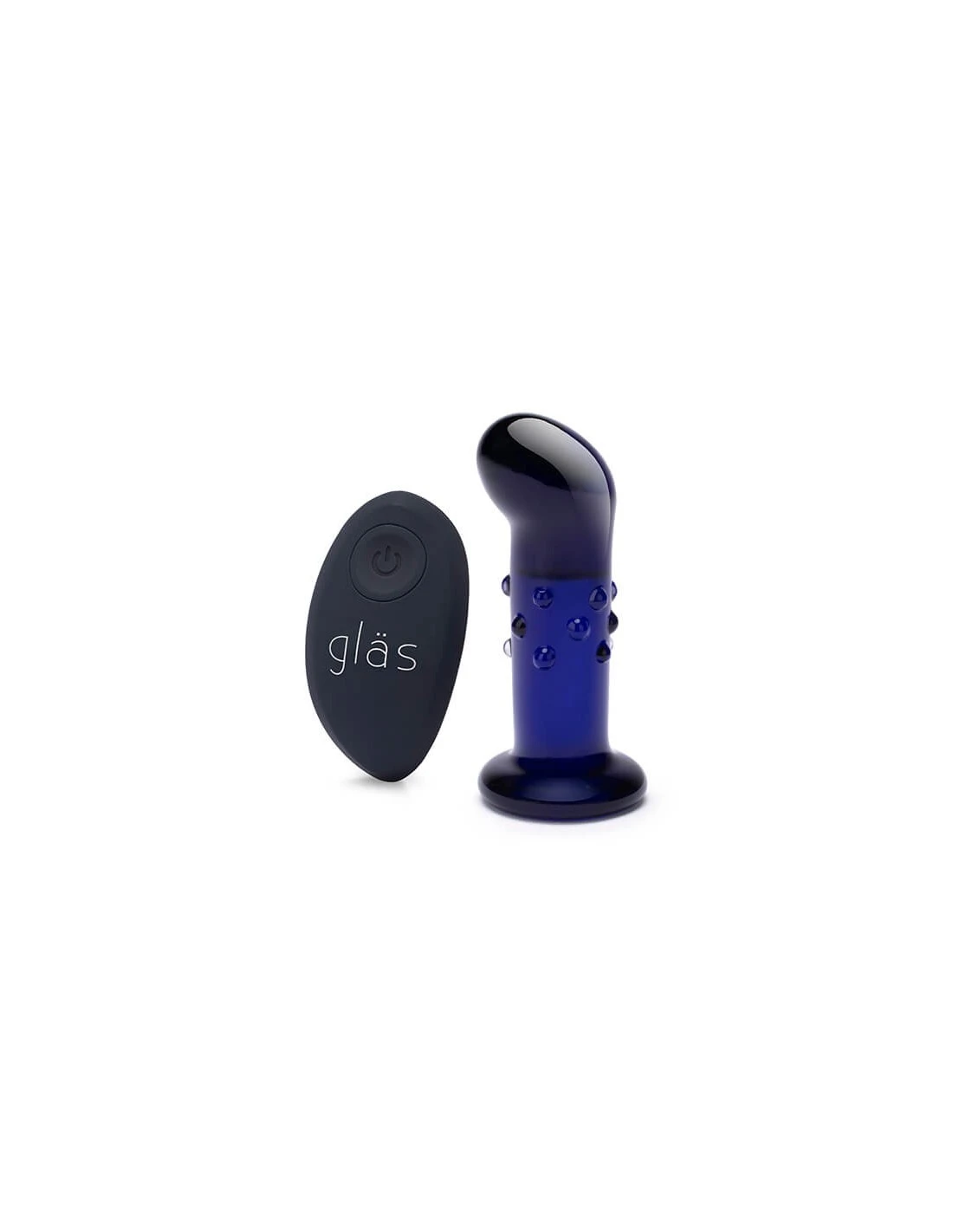 Gläs Glas Rechargeable Remote Controlled Vibrating Dotted G-spot P-spot Plug 1 Gläs Glas Rechargeable Remote Controlled Vibrating Dotted G-spot P-spot Plug