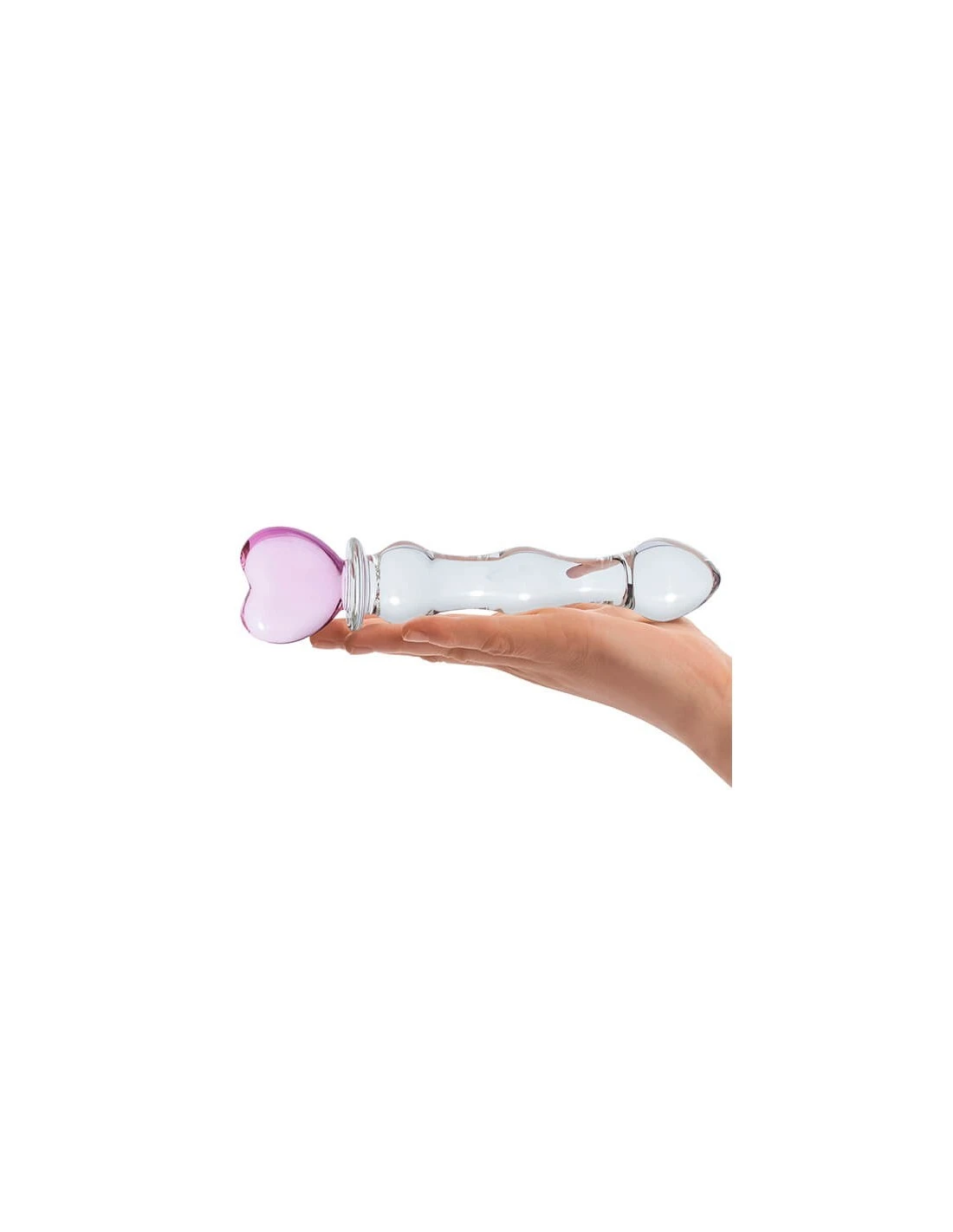Gläs Glas Sweetheart Glass Dildo 4 Gläs Glas Sweetheart Glass Dildo - Afbeelding 4