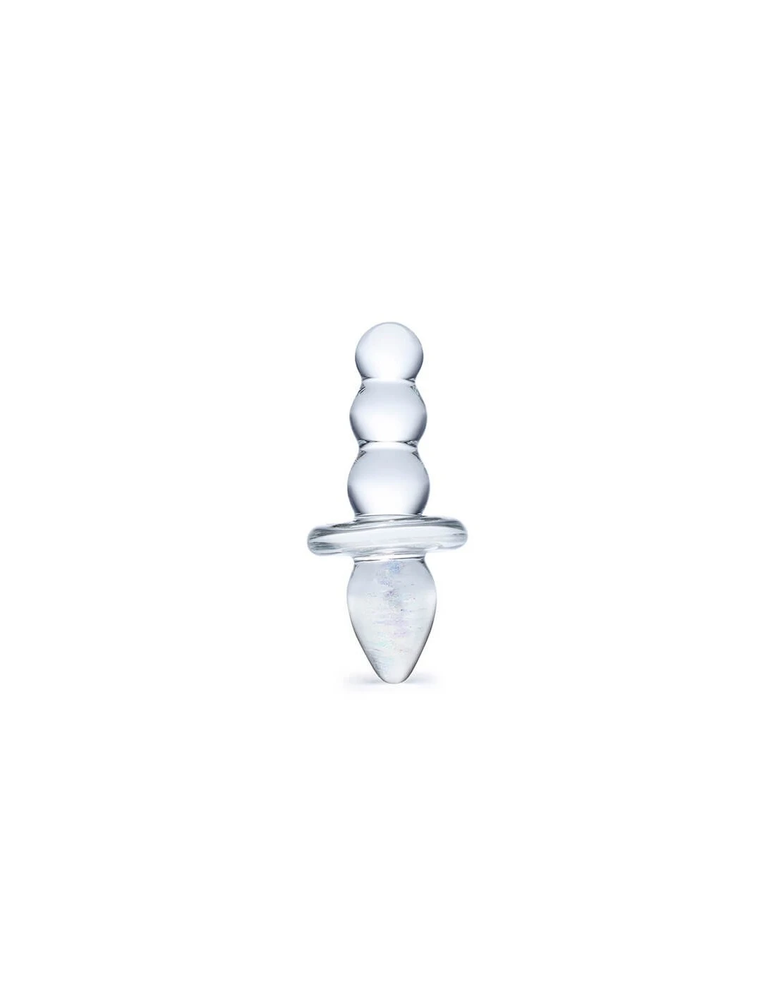 Gläs Glas Titus Beaded Glazen Buttplug 1 Gläs Glas Titus Beaded Glazen Buttplug