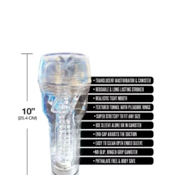 Global Novelties Happy Ending MSTR B8 In The Clear Mouth -Aanbiedingen Masturbators Winkel global novelties happy ending mstr b8 in the clear mouth 3