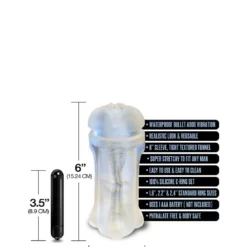 Global Novelties Happy Ending MSTR B8 Vibrating Pussy Pack -Aanbiedingen Masturbators Winkel global novelties happy ending mstr b8 vibrating pussy pack 2