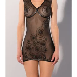 Guilty Pleasure Printed Datex Dress Black L 6 Guilty Pleasure Printed Datex Dress Black L -Aanbiedingen Masturbators Winkel guilty pleasure printed datex dress black l 2