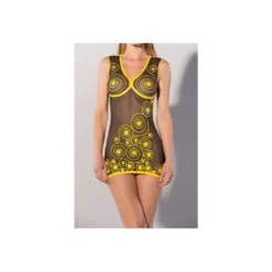 Guilty Pleasure Printed Datex Fantasy Dress Yellow XL 6 Guilty Pleasure Printed Datex Fantasy Dress Yellow XL -Aanbiedingen Masturbators Winkel guilty pleasure printed datex fantasy dress yellow xl 2