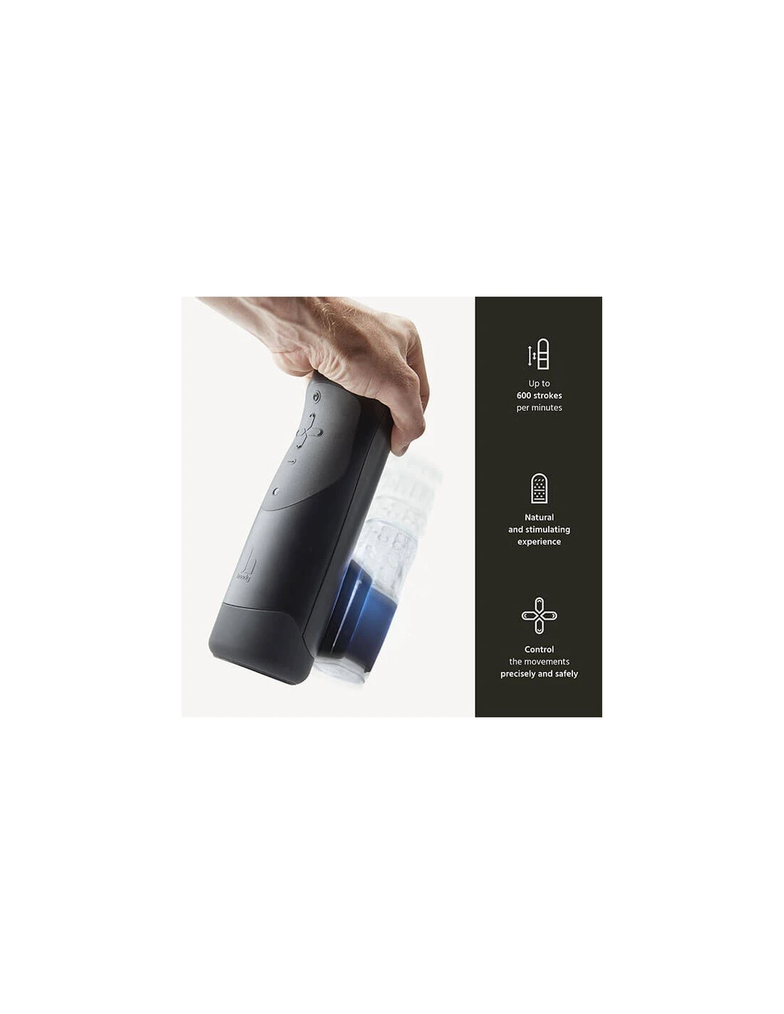 White Label Handy Interactive Masturbator 7 White Label Handy Interactive Masturbator - Afbeelding 7