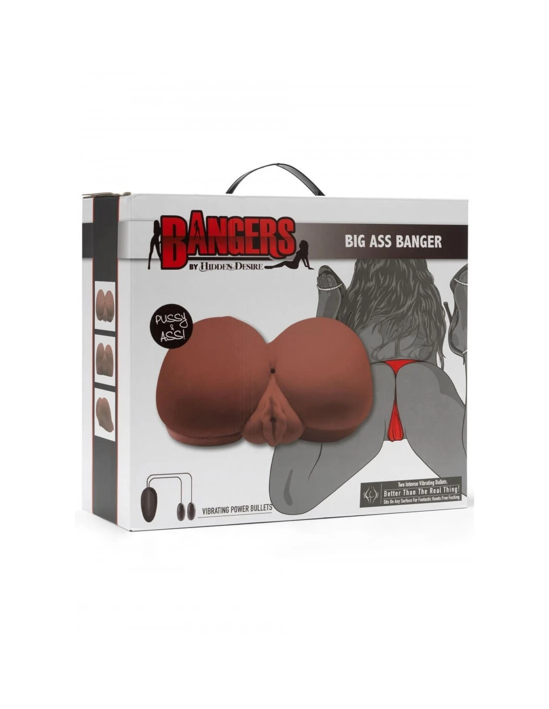 Hidden Desire Big Ass Banger Vibrating Brown Skin 6 Hidden Desire Big Ass Banger Vibrating Brown Skin - Afbeelding 6