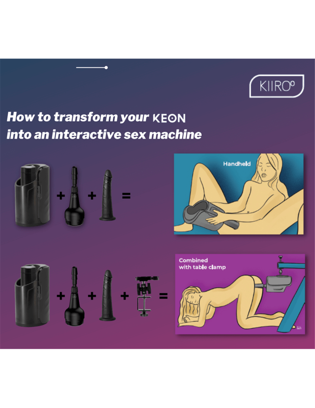 Kiiroo Dildo Adapter Voor Keon Masturbator Exclusief Dildo 2 Kiiroo Dildo Adapter Voor Keon Masturbator Exclusief Dildo - Afbeelding 2