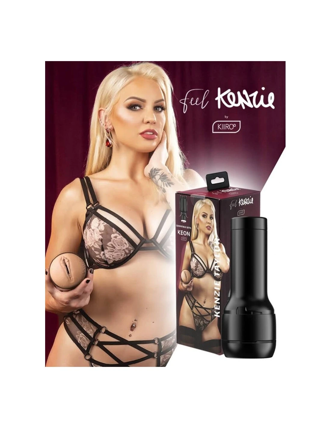 Kiiroo Feelstar Stroker Kenzie Taylor 1 Kiiroo Feelstar Stroker Kenzie Taylor