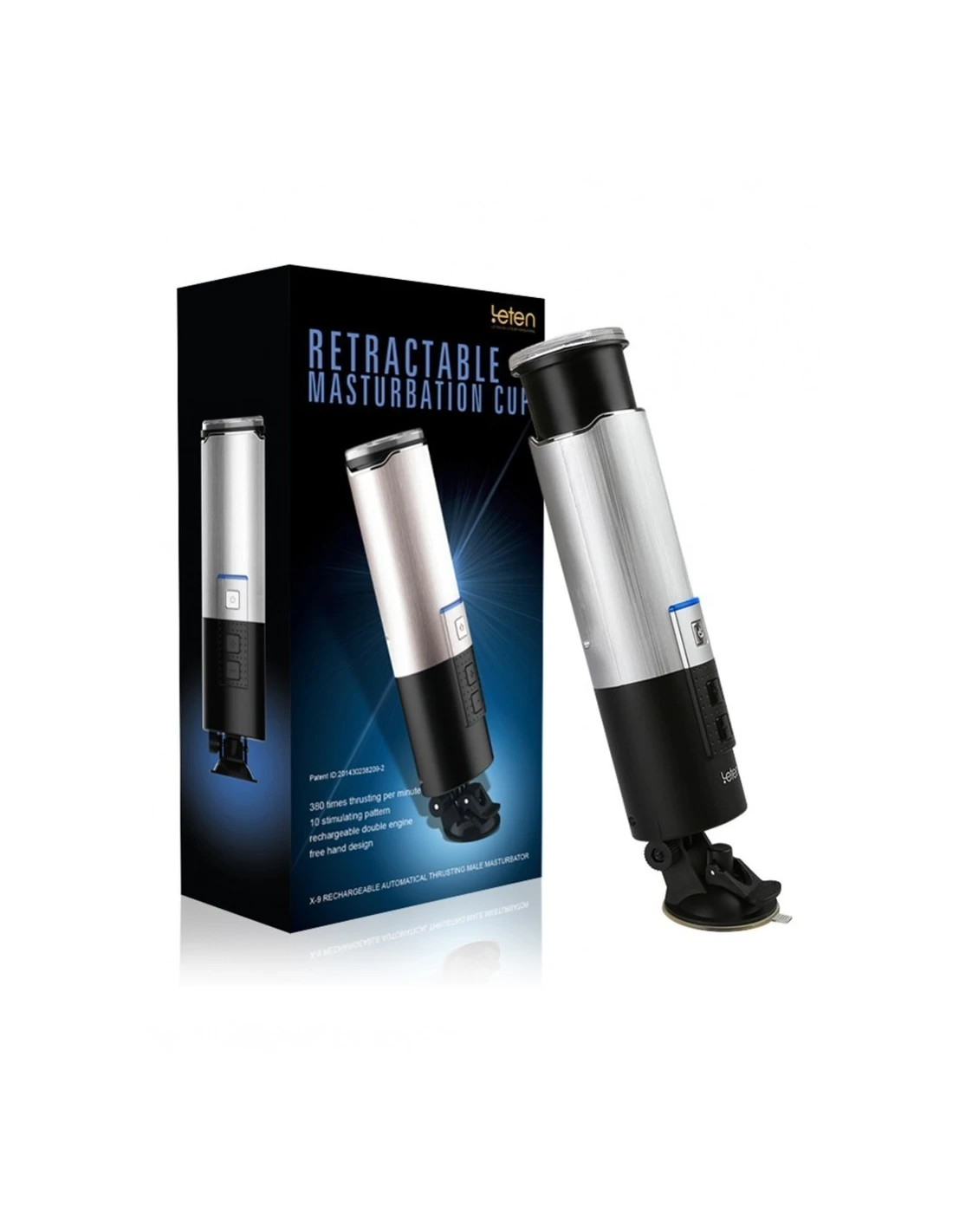 Leten X9 Telescopische Masturbator 1 Leten X9 Telescopische Masturbator