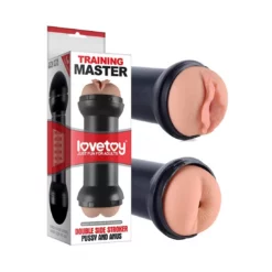 Lovetoy Love Toy Training Master Double Side Stroker Pussy And Ass