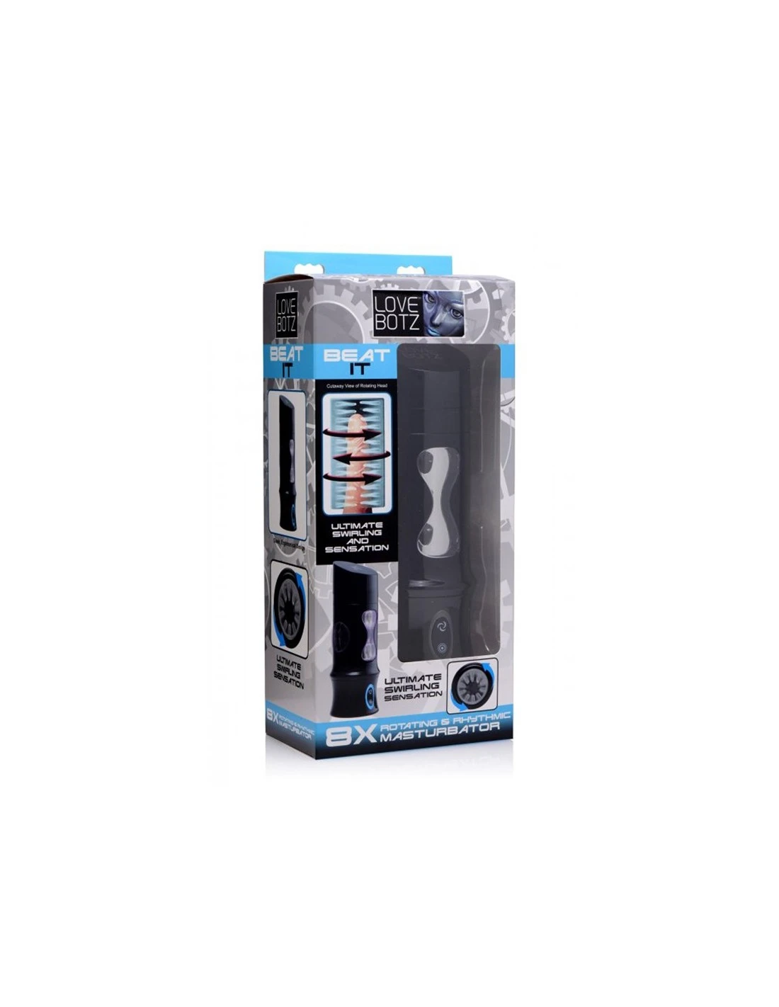 Lovebotz Beat It Roterende Masturbator 5 Lovebotz Beat It Roterende Masturbator - Afbeelding 5