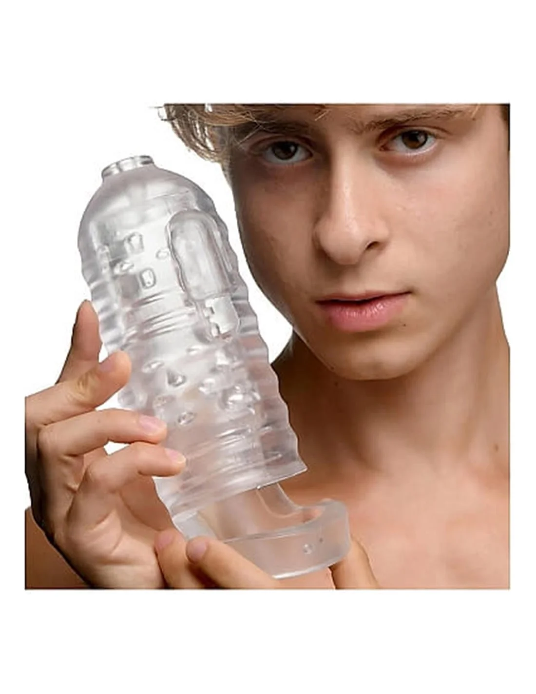 Lovebotz Milker TPE Masturbator With Ball Strap 3 Lovebotz Milker TPE Masturbator With Ball Strap - Afbeelding 3