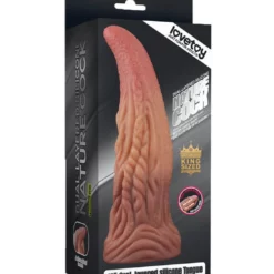 Lovetoy Dildo Met Tong 25.4 Cm Nude Bruin -Aanbiedingen Masturbators Winkel lovetoy dildo met tong 254 cm nude bruin 6