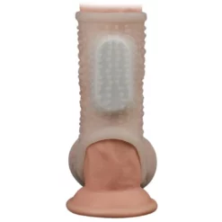 Lovetoy Drip Knights Ring Vibrating Penis Sleeve White 9 Lovetoy Drip Knights Ring Vibrating Penis Sleeve White -Aanbiedingen Masturbators Winkel lovetoy drip knights ring vibrating penis sleeve white 3