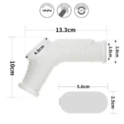 Lovetoy Drip Knights Ring Vibrating Penis Sleeve White 10 Lovetoy Drip Knights Ring Vibrating Penis Sleeve White -Aanbiedingen Masturbators Winkel lovetoy drip knights ring vibrating penis sleeve white 4