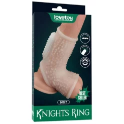 Lovetoy Drip Knights Ring Vibrating Penis Sleeve White 11 Lovetoy Drip Knights Ring Vibrating Penis Sleeve White -Aanbiedingen Masturbators Winkel lovetoy drip knights ring vibrating penis sleeve white 5