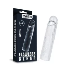 LoveToy Flawless Clear Penis Sleeve Plus 2.5 Cm