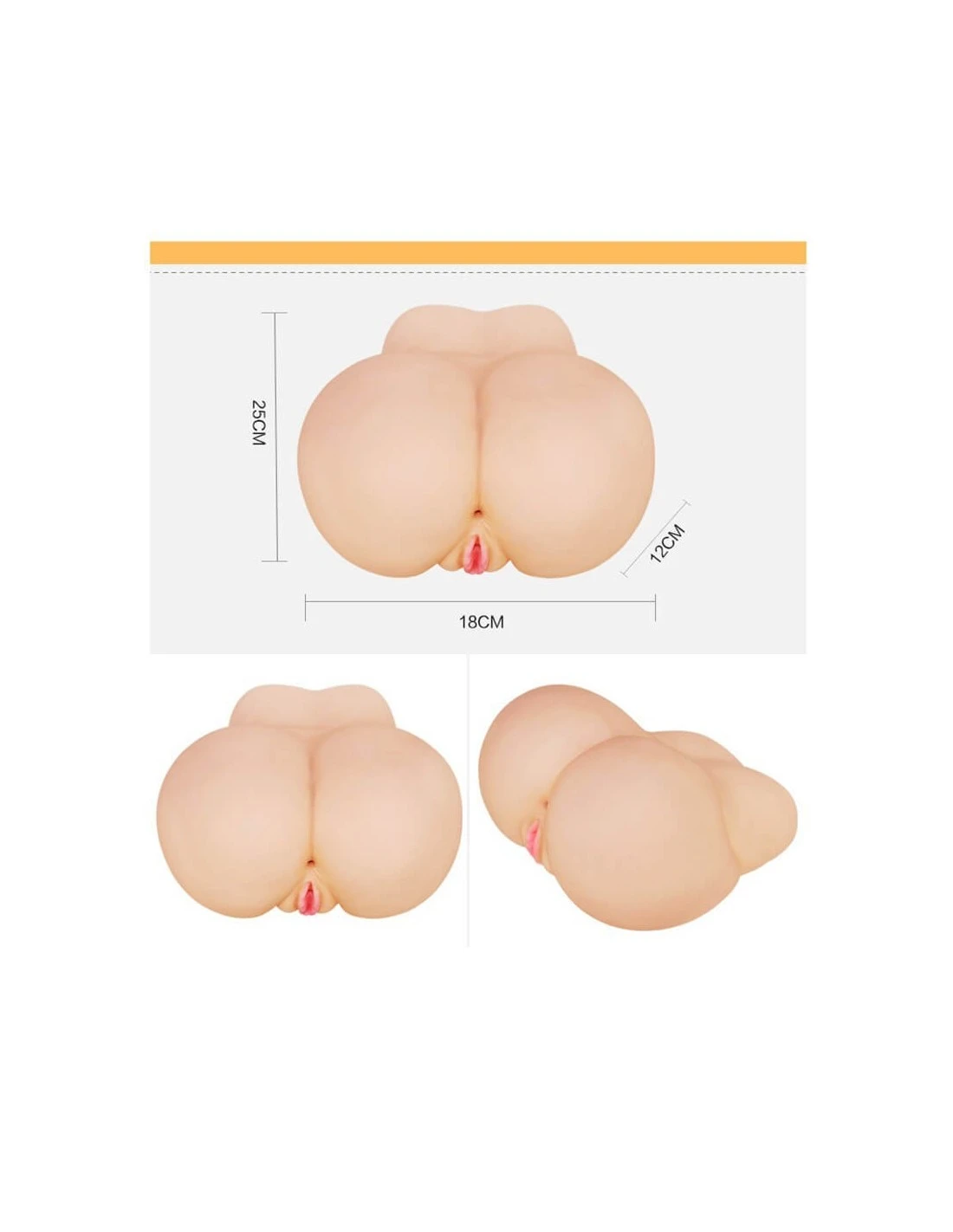 Lovetoy Fuck Me Bare Perfect Pussy And Ass Masturbator 5 Lovetoy Fuck Me Bare Perfect Pussy And Ass Masturbator - Afbeelding 5