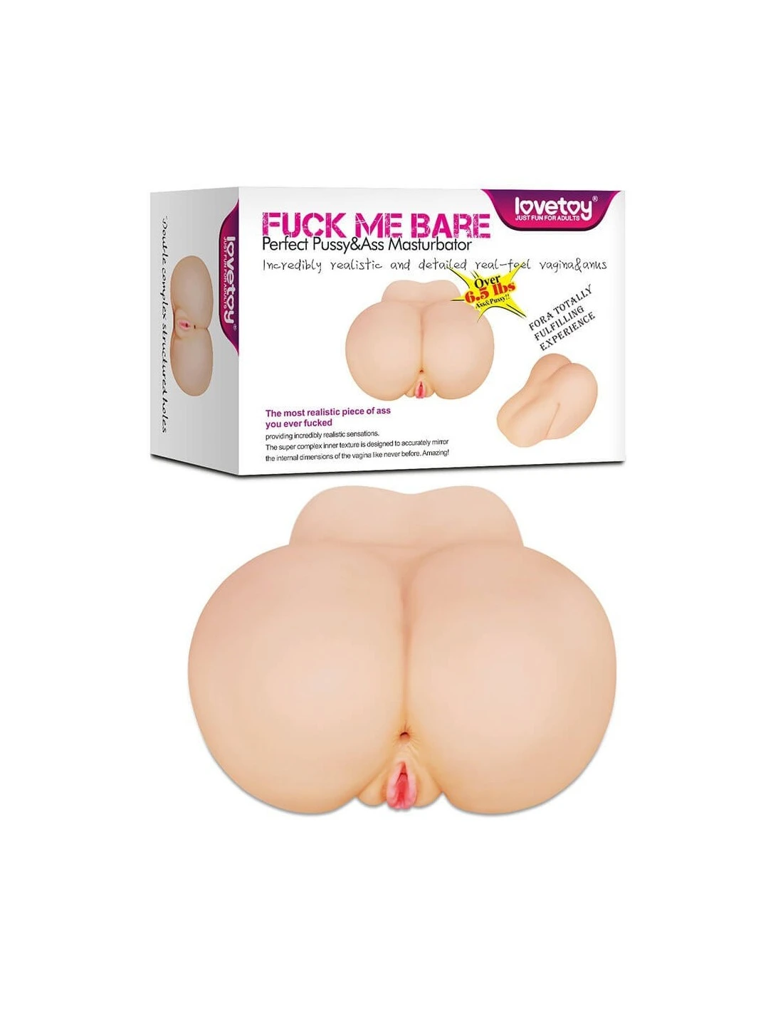 Lovetoy Fuck Me Bare Perfect Pussy And Ass Masturbator 1 Lovetoy Fuck Me Bare Perfect Pussy And Ass Masturbator