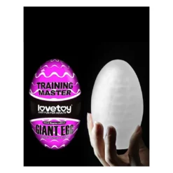 LoveToy Giant Egg Masturbation Egg Purple