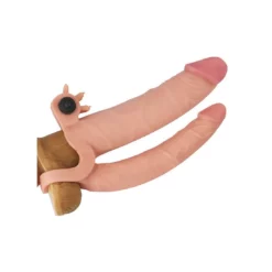LoveToy Pleasure X Tender Vibrating Double Penissleeve 5 Cm 10 LoveToy Pleasure X Tender Vibrating Double Penissleeve 5 Cm -Aanbiedingen Masturbators Winkel lovetoy pleasure x tender vibrating double penissleeve 5 cm 4