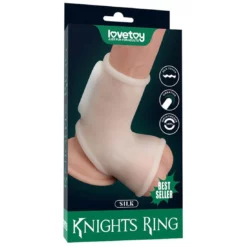 Lovetoy Silk Knights Ring Vibrating Penis Sleeve White 11 Lovetoy Silk Knights Ring Vibrating Penis Sleeve White -Aanbiedingen Masturbators Winkel lovetoy silk knights ring vibrating penis sleeve white 5
