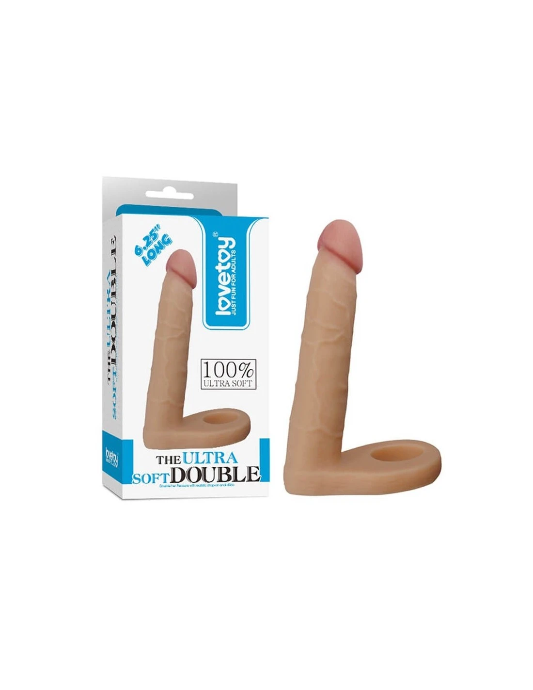 Lovetoy The Ultra Soft Double 6.25 Realistic 2 Lovetoy The Ultra Soft Double 6.25 Realistic - Afbeelding 2