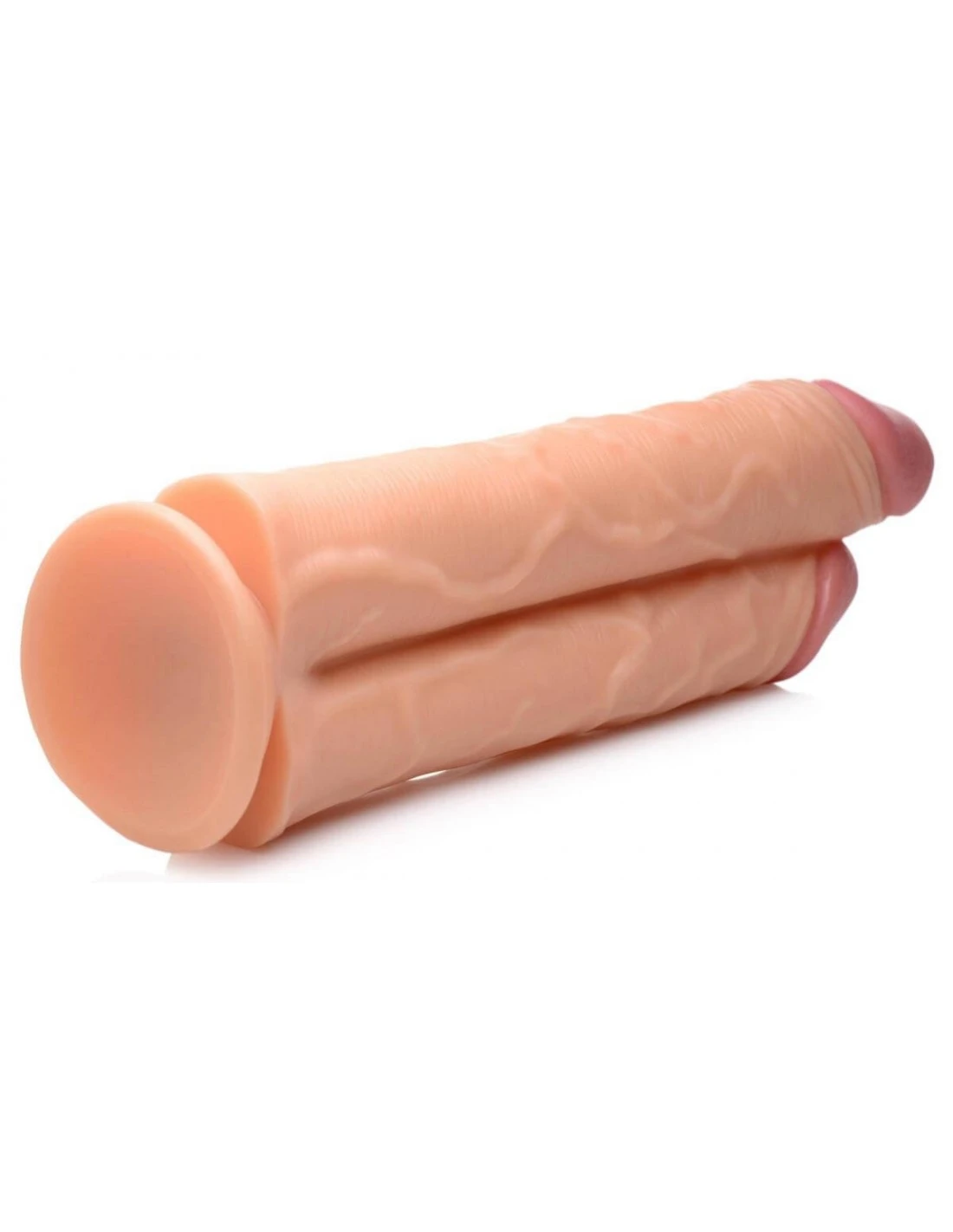 Master Cock Double Stuffer Dubbele Dildo 25 Cm Huidskleur 3 Master Cock Double Stuffer Dubbele Dildo 25 Cm Huidskleur - Afbeelding 3