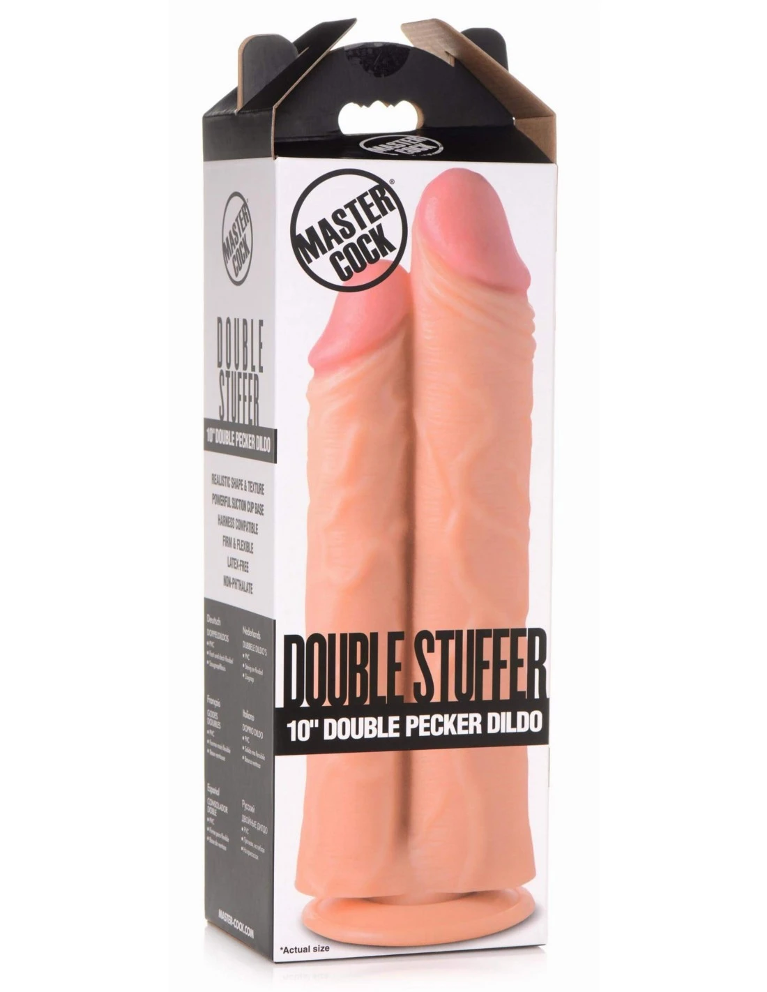 Master Cock Double Stuffer Dubbele Dildo 25 Cm Huidskleur 5 Master Cock Double Stuffer Dubbele Dildo 25 Cm Huidskleur - Afbeelding 5