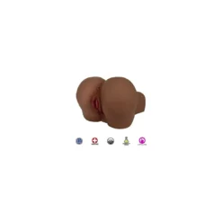 Mistress Paris Vibrating Butt Doggie Style Brown