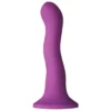 NS Novelties Colours Wave 6 Inch Dildo Purple