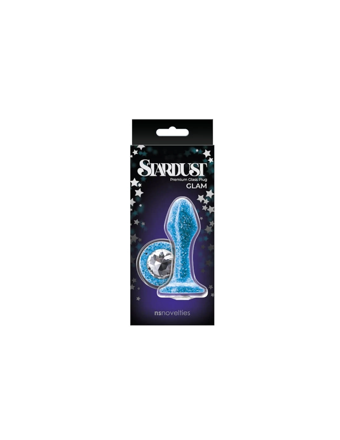 NS Novelties Stardust Glam Blue 2 NS Novelties Stardust Glam Blue - Afbeelding 2