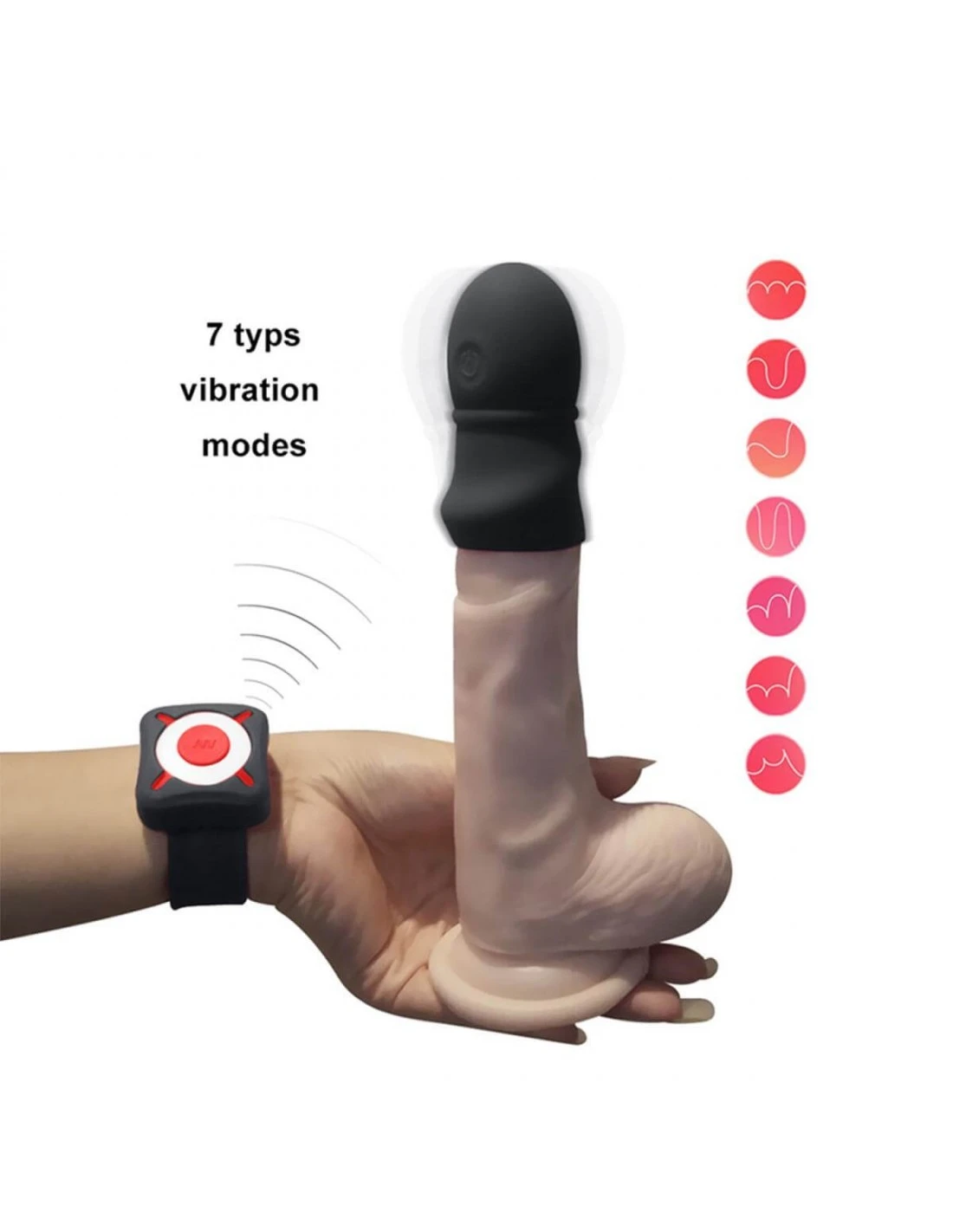 Otouch Super Striker Penis Sleeve Met Vibraties 3 Otouch Super Striker Penis Sleeve Met Vibraties - Afbeelding 3