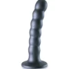 Ouch! Ouch Beaded G-spot Dildo 13 Cm Gun Metal
