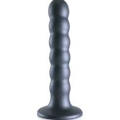 Ouch! Ouch Beaded G-spot Dildo 13 Cm Gun Metal -Aanbiedingen Masturbators Winkel ouch beaded g spot dildo 13 cm gun metal 2