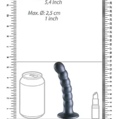Ouch! Ouch Beaded G-spot Dildo 13 Cm Gun Metal -Aanbiedingen Masturbators Winkel ouch beaded g spot dildo 13 cm gun metal 5