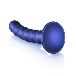 Ouch! Ouch Beaded G-spot Dildo 13 Cm Metalic Blue -Aanbiedingen Masturbators Winkel ouch beaded g spot dildo 13 cm metalic blue 4