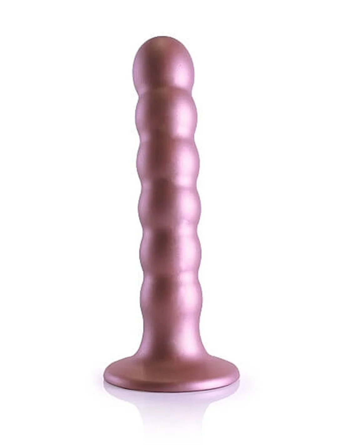 Ouch! Ouch Beaded G-spot Dildo 13 Cm Rose Gold 3 Ouch! Ouch Beaded G-spot Dildo 13 Cm Rose Gold - Afbeelding 3