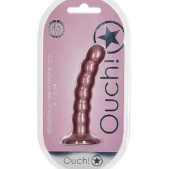 Ouch! Ouch Beaded G-spot Dildo 13 Cm Rose Gold 15 Ouch! Ouch Beaded G-spot Dildo 13 Cm Rose Gold -Aanbiedingen Masturbators Winkel ouch beaded g spot dildo 13 cm rose gold 7