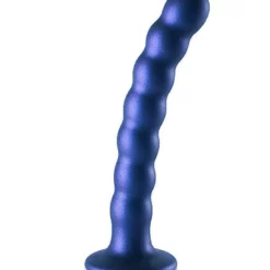 Ouch! Ouch Beaded G-spot Dildo 16.5 Cm Metallic Blue 10 Ouch! Ouch Beaded G-spot Dildo 16.5 Cm Metallic Blue -Aanbiedingen Masturbators Winkel ouch beaded g spot dildo 165 cm metallic blue 2