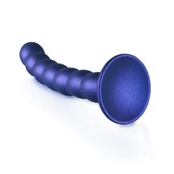 Ouch! Ouch Beaded G-spot Dildo 16.5 Cm Metallic Blue 11 Ouch! Ouch Beaded G-spot Dildo 16.5 Cm Metallic Blue -Aanbiedingen Masturbators Winkel ouch beaded g spot dildo 165 cm metallic blue 3